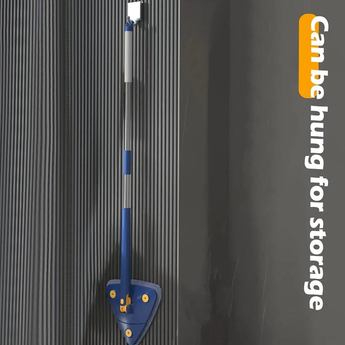 360 Degree Rotatable Adjustable Triangle Cleaning Mop