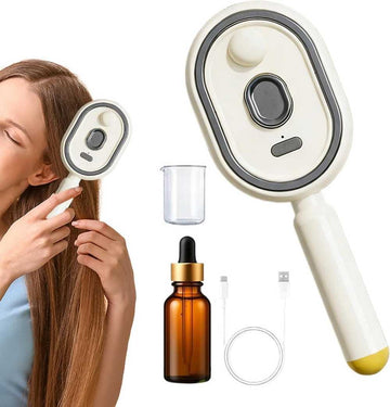 Steam Brush | Rechargeable Detangling Tool with Oil